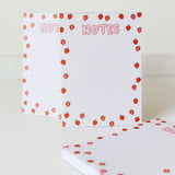 notes strawberry pad