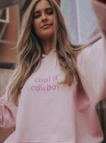 cool it cowboy hoodie