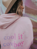 cool it cowboy hoodie